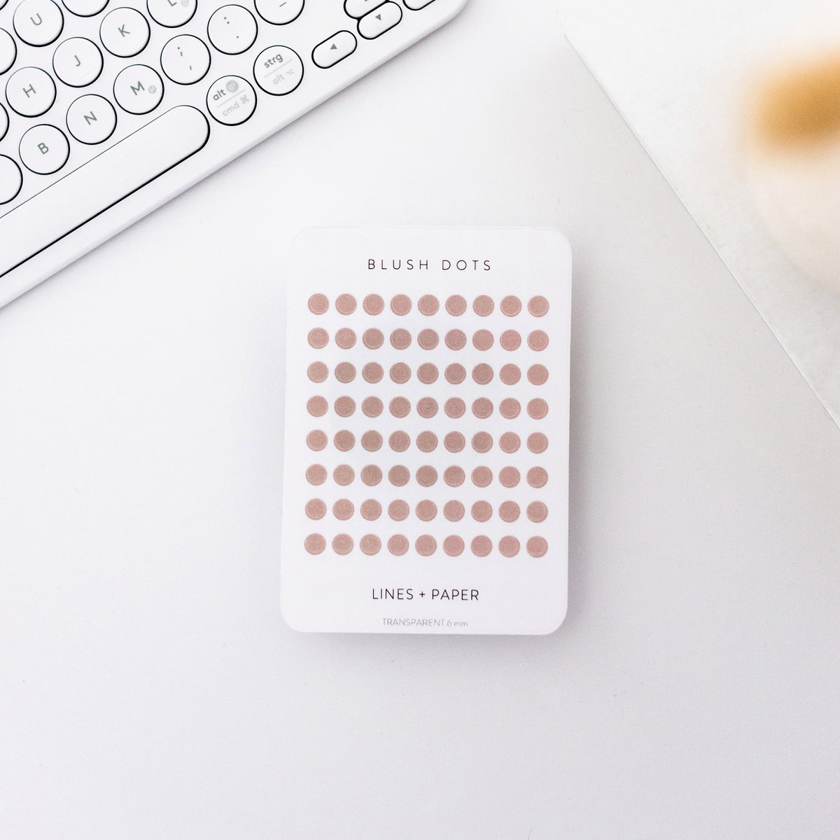 5mm Circle Dot Stickers for Planners and Journals. Dot Stickers Are  Availabe in Transparentclear Matte & White With Mulitple Color Options 