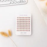 TRANSPARENT STICKERS - Drops