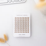 TRANSPARENT STICKERS - Drops