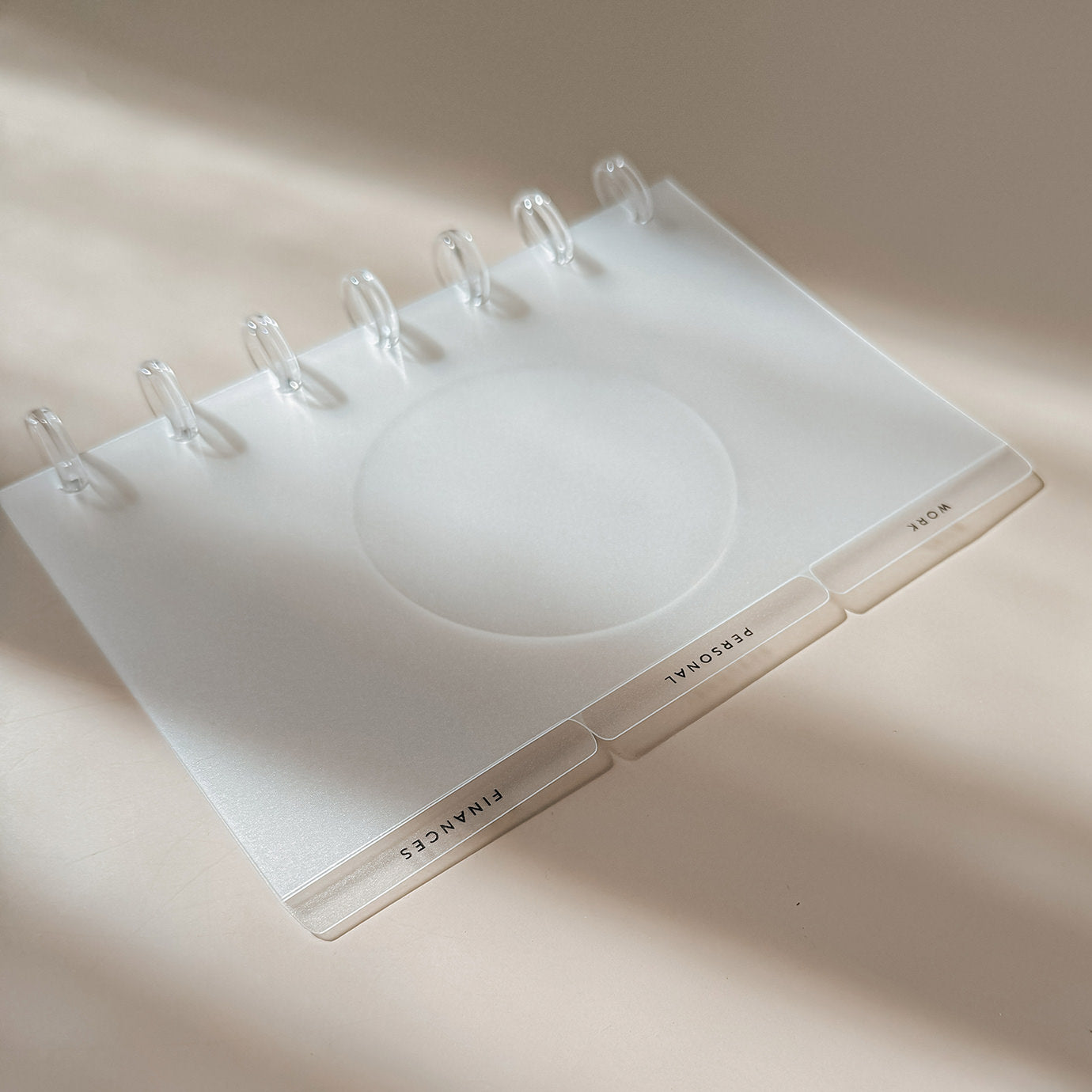Custom Discbound Planner Dividers