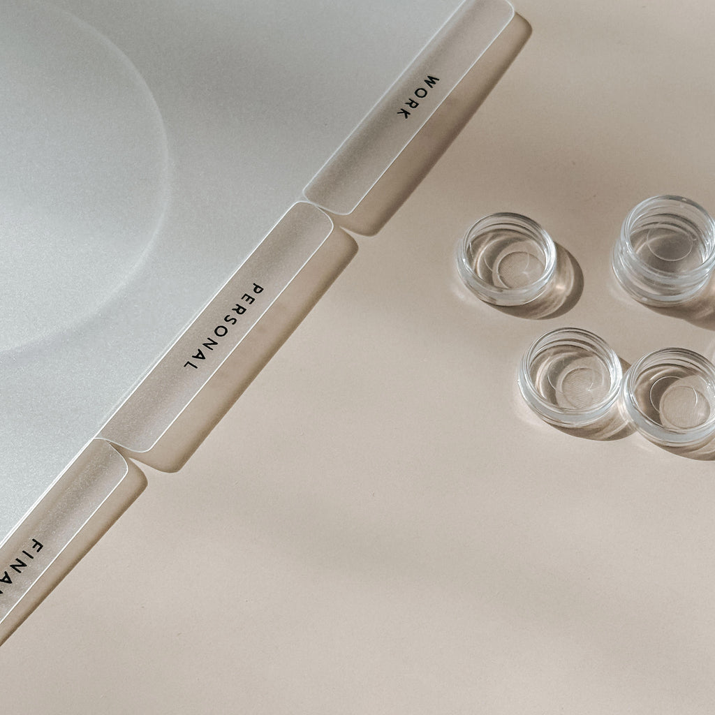 Custom Discbound Planner Dividers