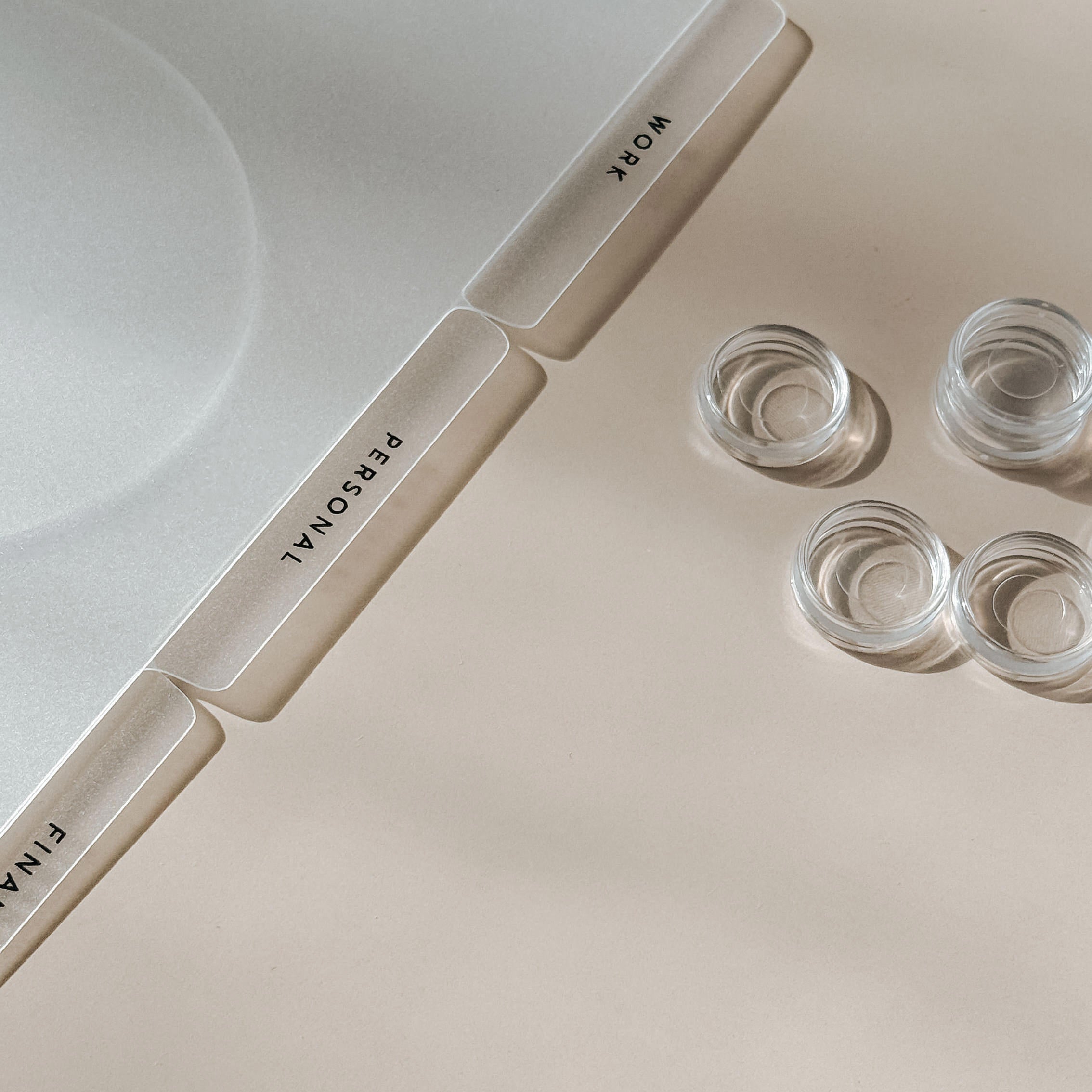 Custom Discbound Planner Dividers