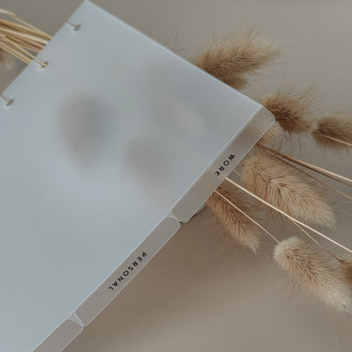 Custom Discbound Planner Dividers