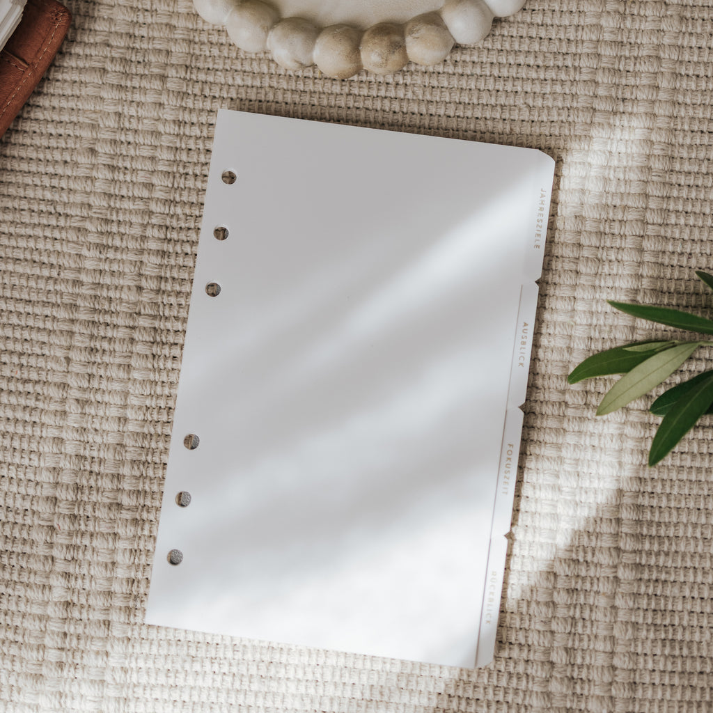 Summer Edition - Ring Planner Dividers