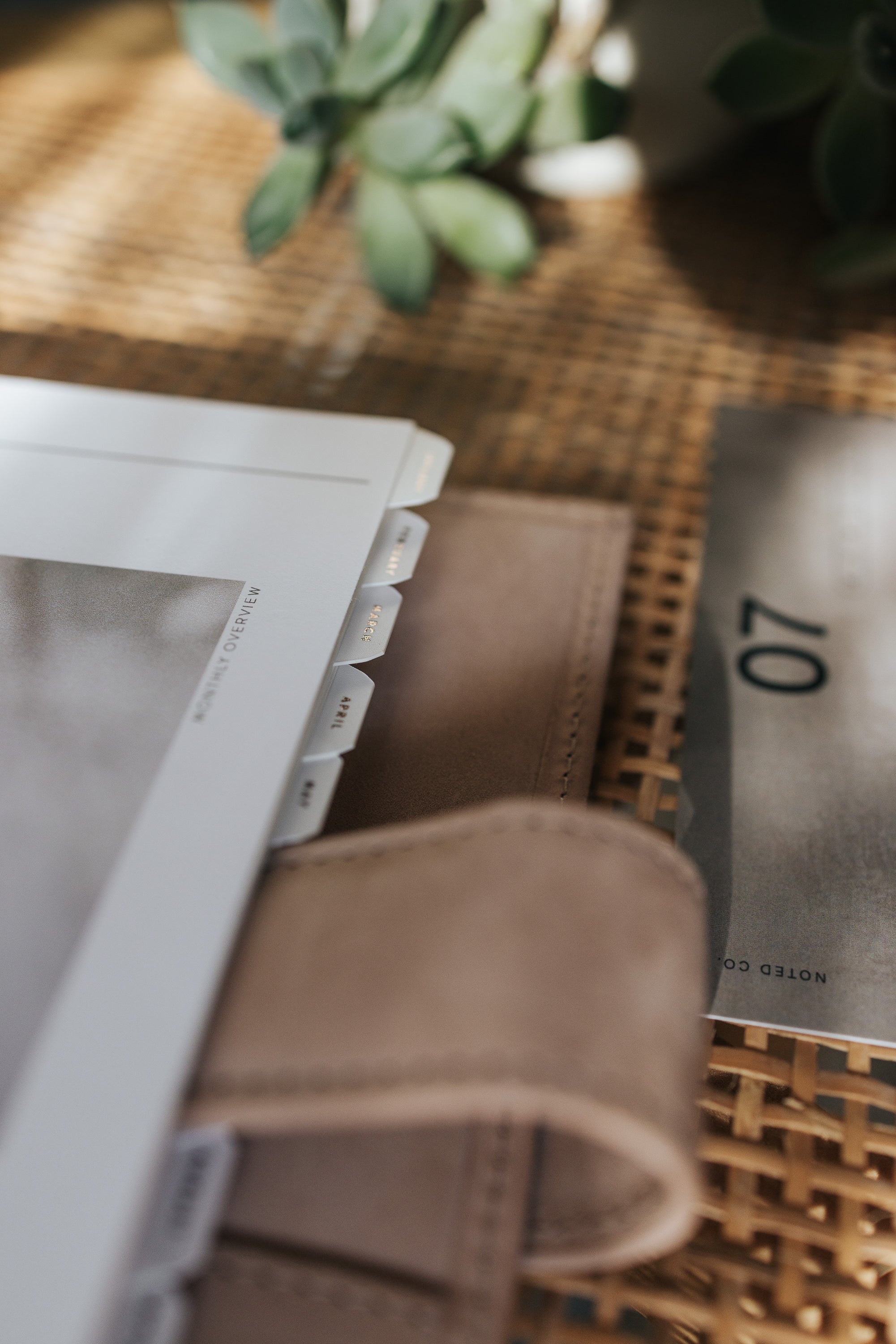 Summer Edition Monthly Dividers - Personal Size