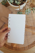 Summer Edition Monthly Dividers - Personal Size