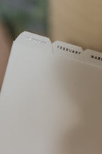 Summer Edition Monthly Dividers - Personal Size