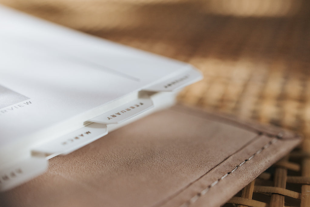 Summer Edition Monthly Dividers - Personal Size