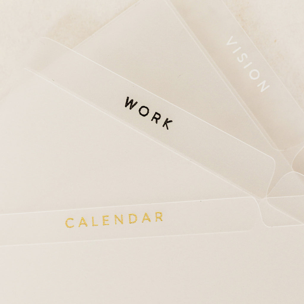 Custom Ring Planner Dividers