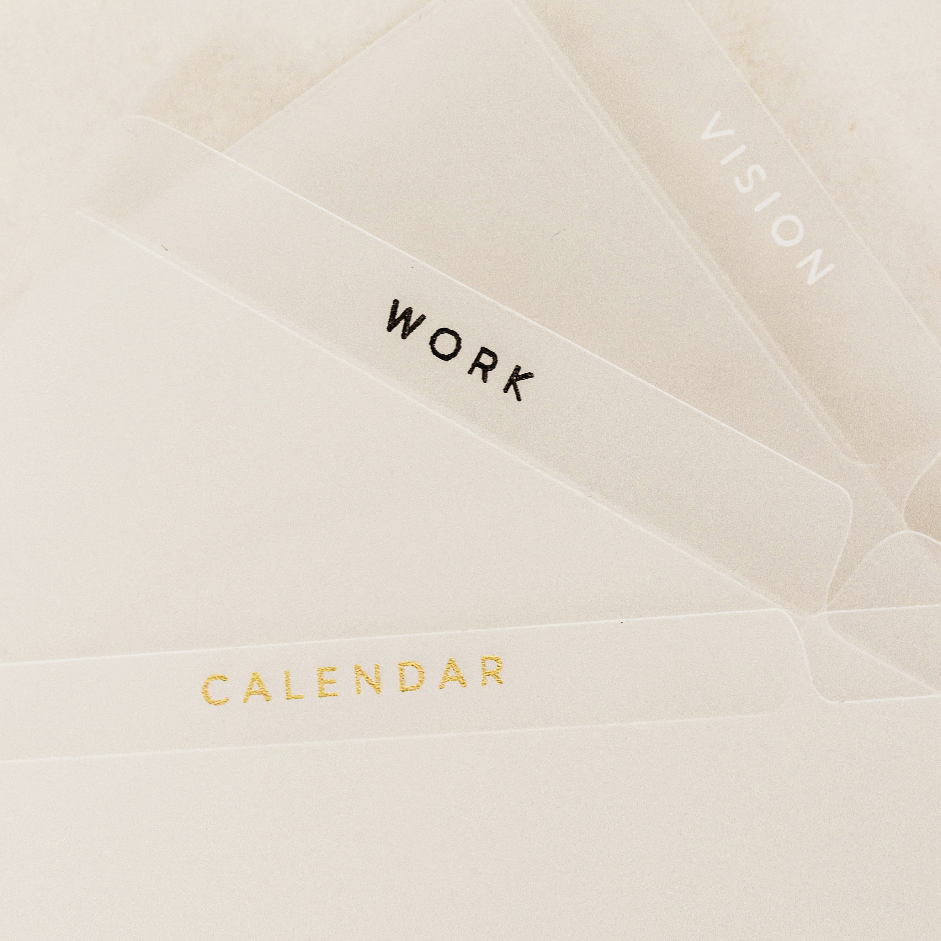 Custom Ring Planner Dividers