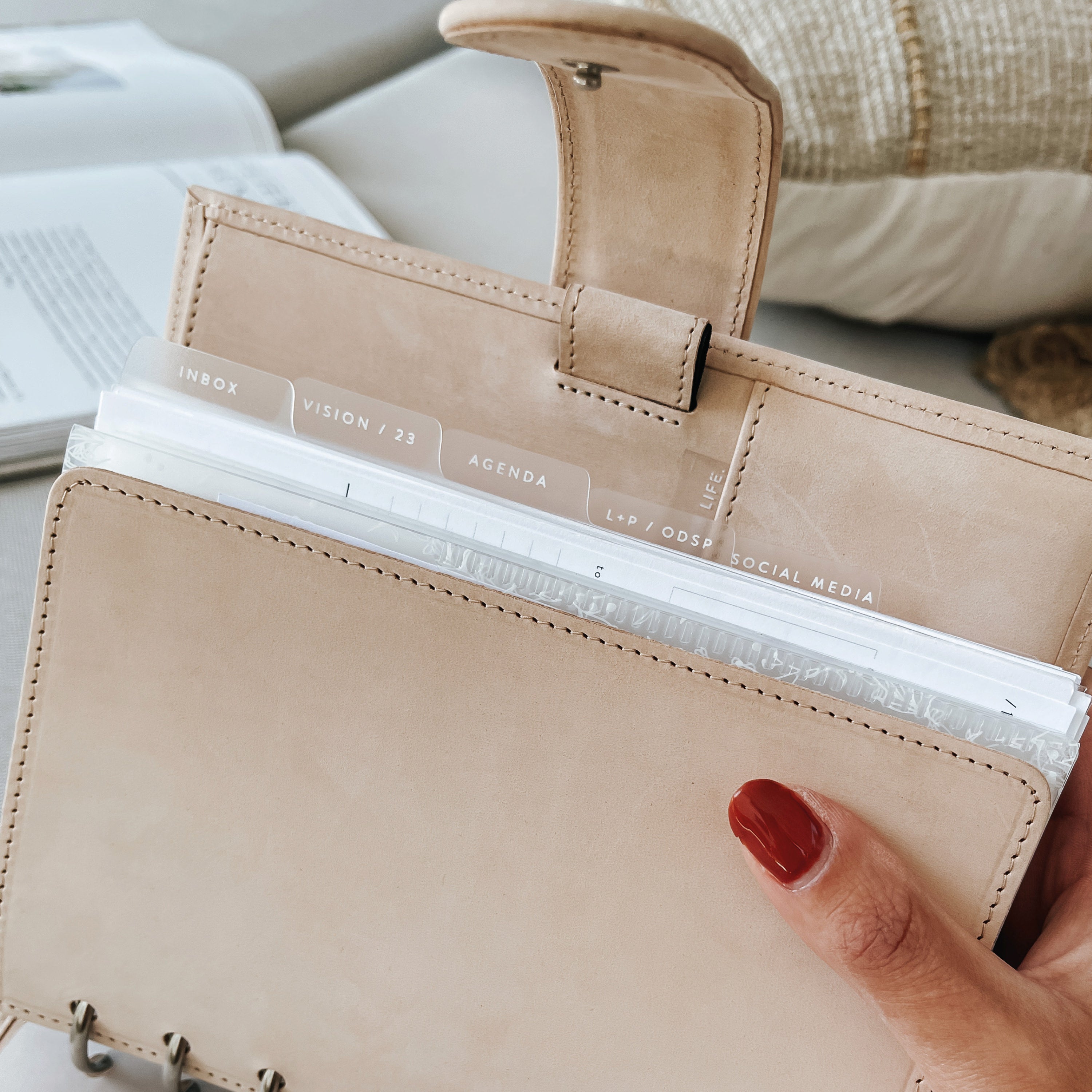 Custom Ring Planner Dividers