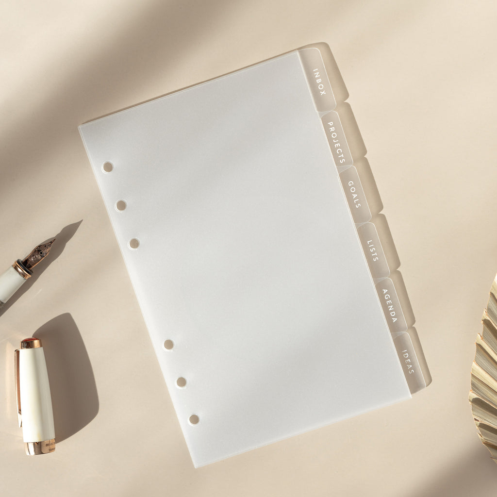 Custom Ring Planner Dividers