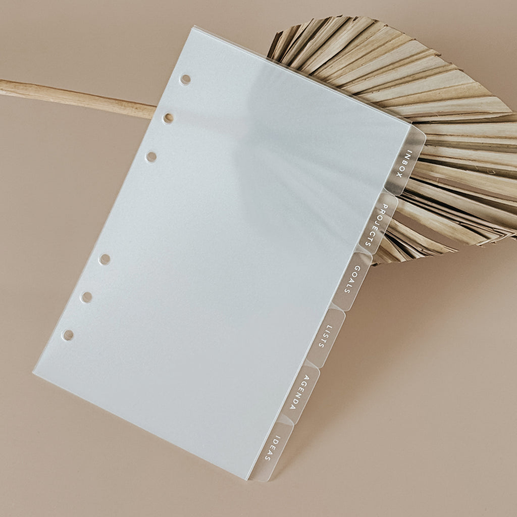 Custom Ring Planner Dividers