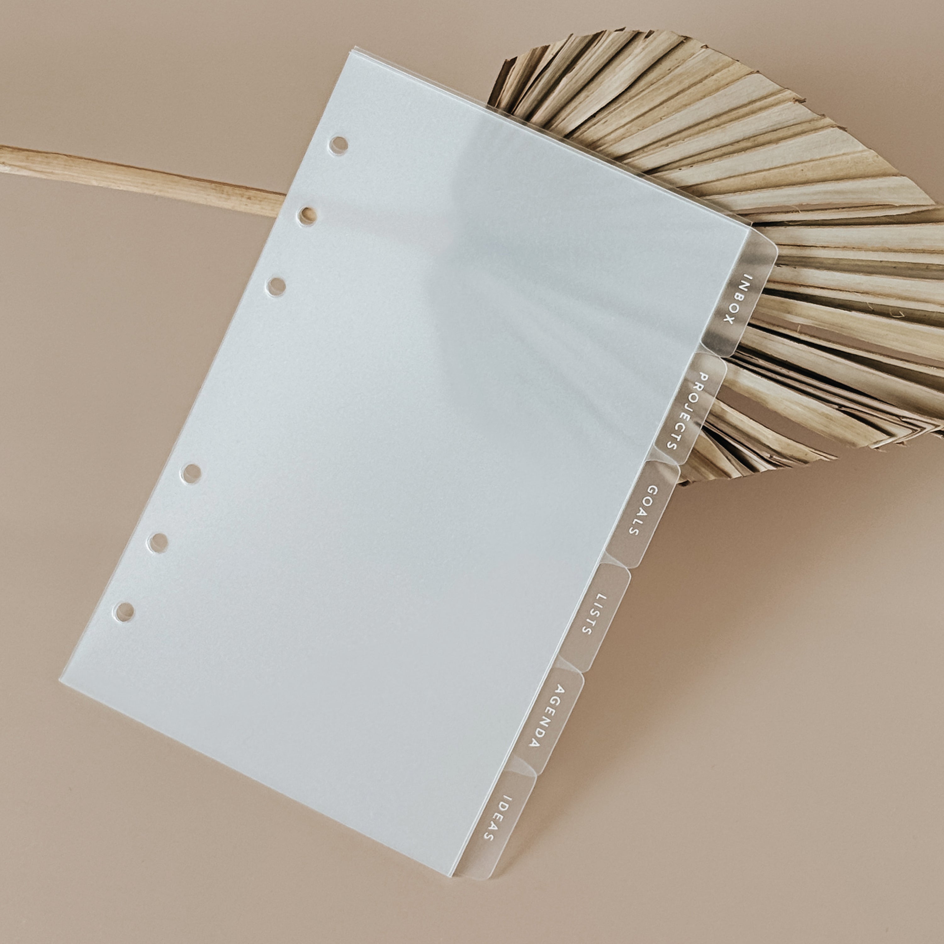 Custom Ring Planner Dividers